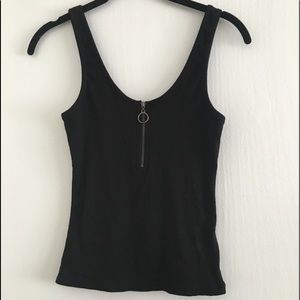 Cotton On O-Ring Ribbed Tank Sz Small NWT